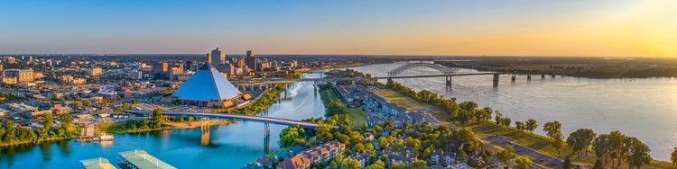 memphis-tennessee-downtown-drone-skyline-aerial